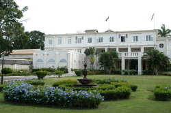 Front View of King's House 
