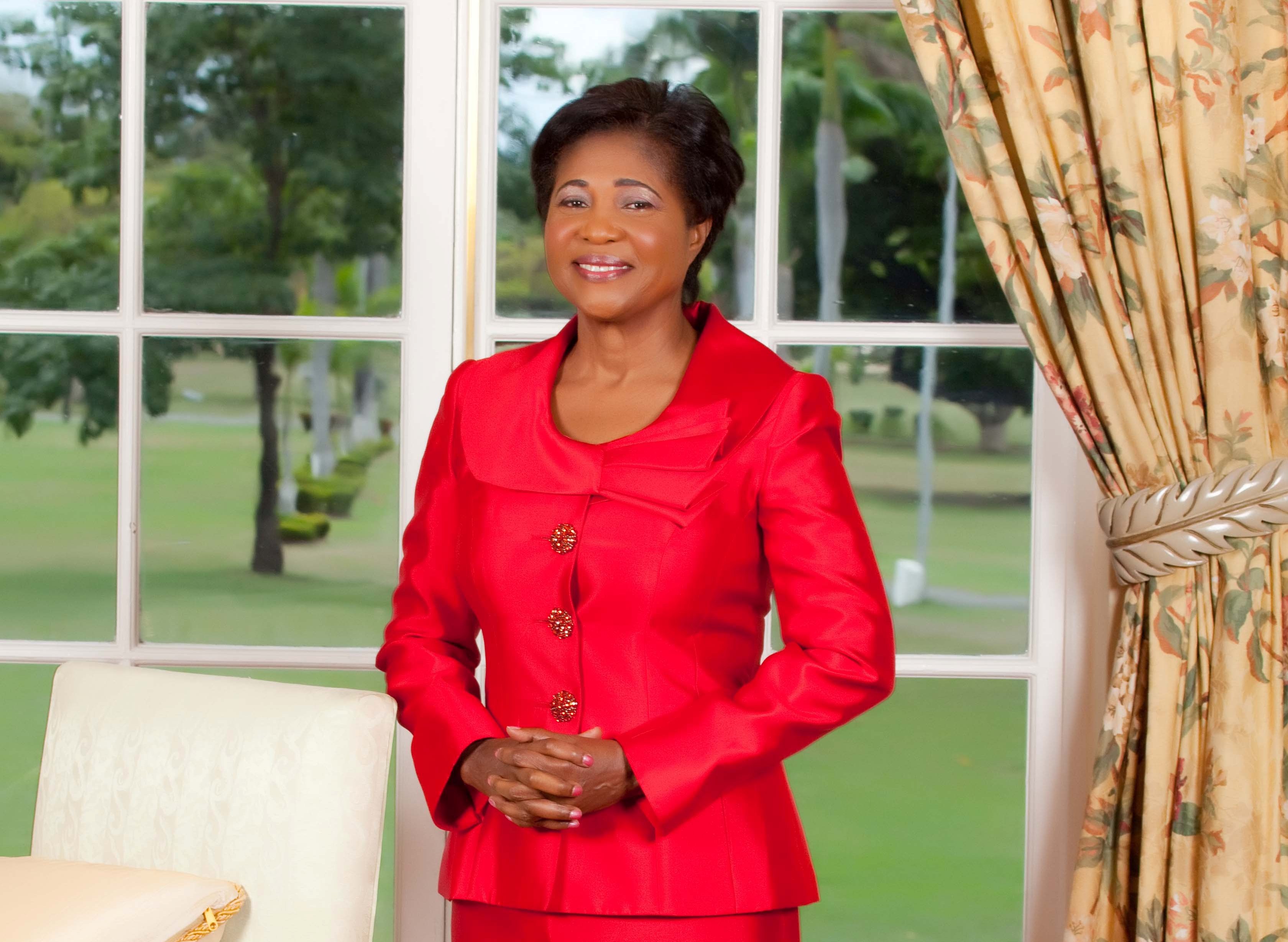 Her Excellency the Most Honourable Lady Allen King's House Jamaica