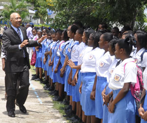Governor-General Visits St. Mary