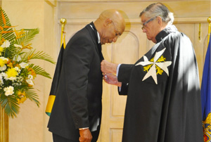 Governor-General Receives Order of St. John
