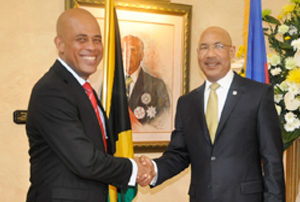 The Governor-General Hosts State Luncheon for Haitian President