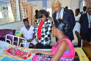 Port Maria Hospital Commended On GG's Tour