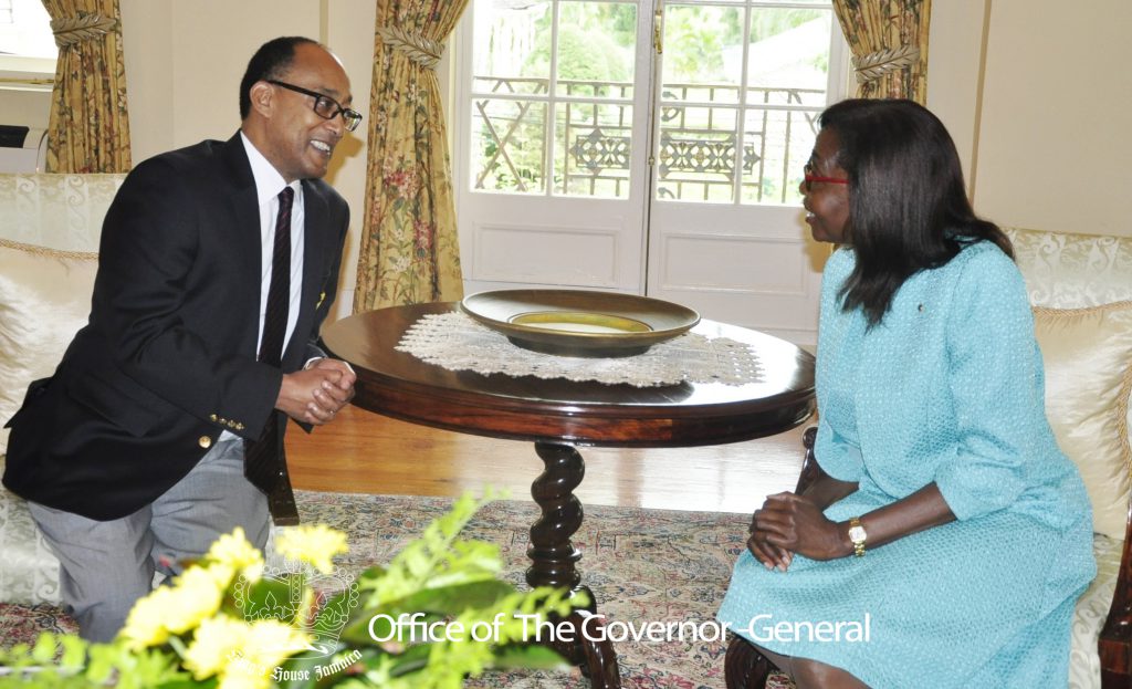 Prince Selassie Makes Courtesy Call On Deputy Governor-General