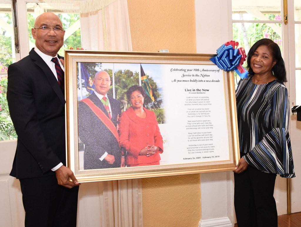Governor - General celebrates 10th anniversary in office