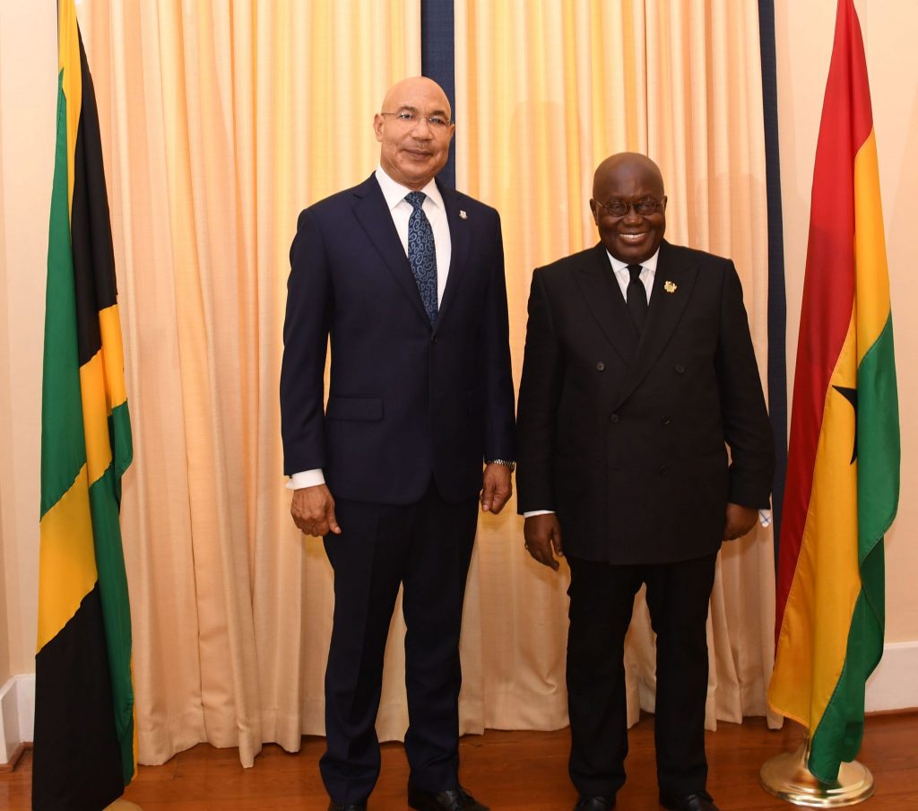 GG Welcomes President of Ghana
