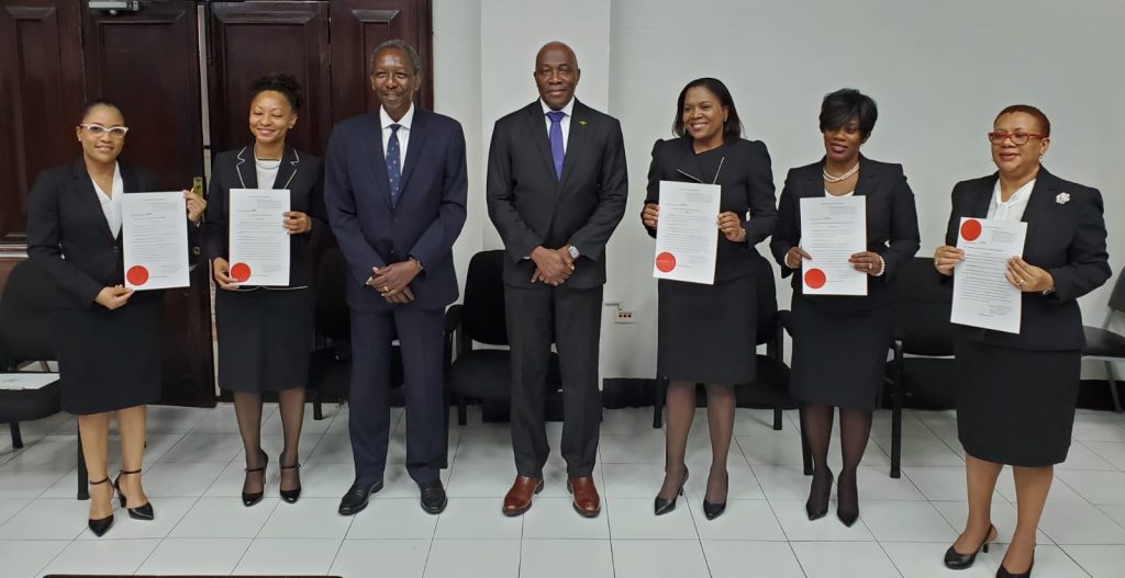 Governor-General Swears in Five Judges to the Court of Appeal and Supreme Court