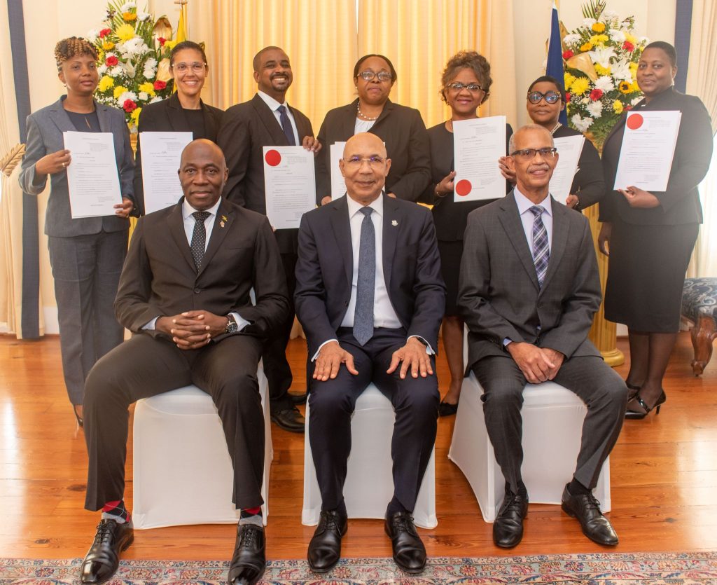Governor-General Swears-in 7 Judges for Hilary Term